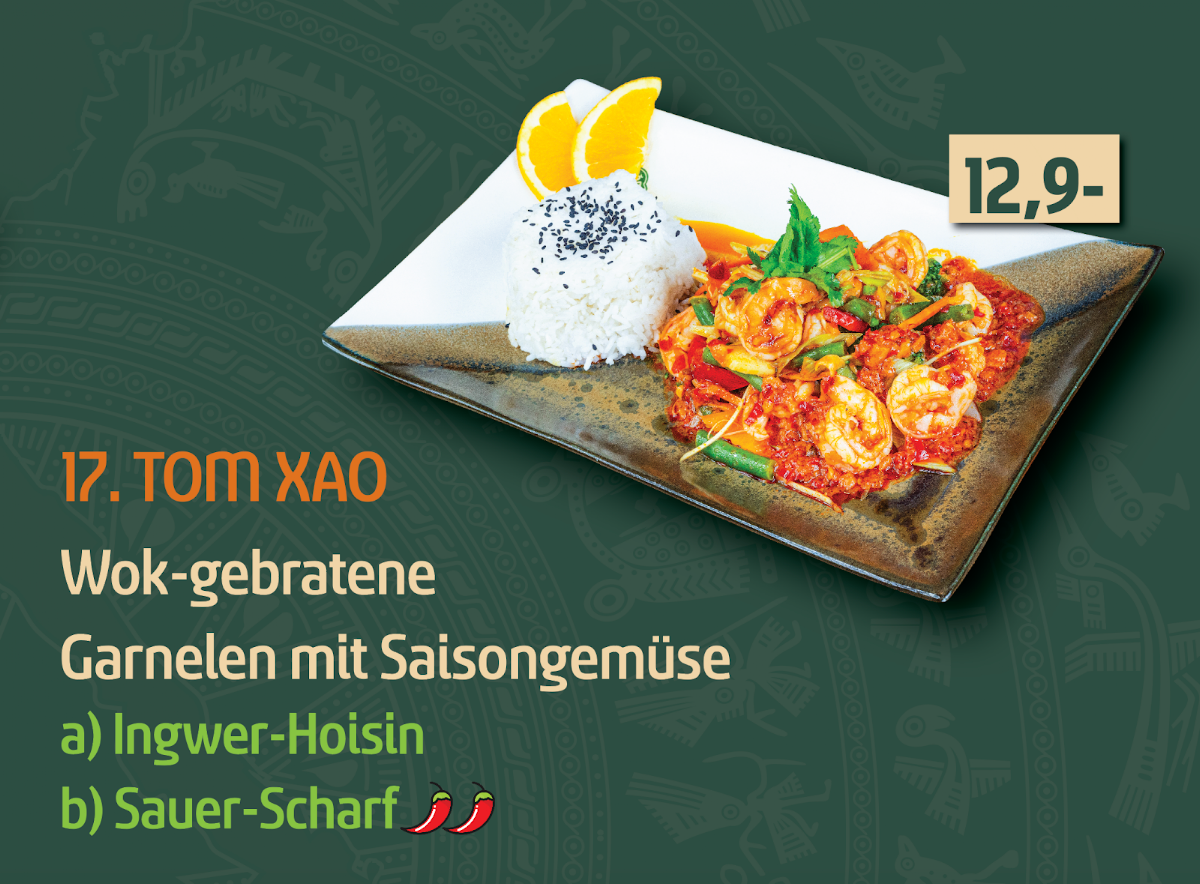 Speisekarte, THAILAM Vietnam Wok & Tea