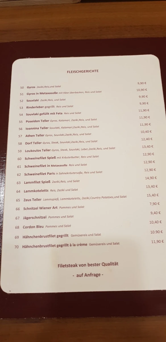 Speisekarte photo 7