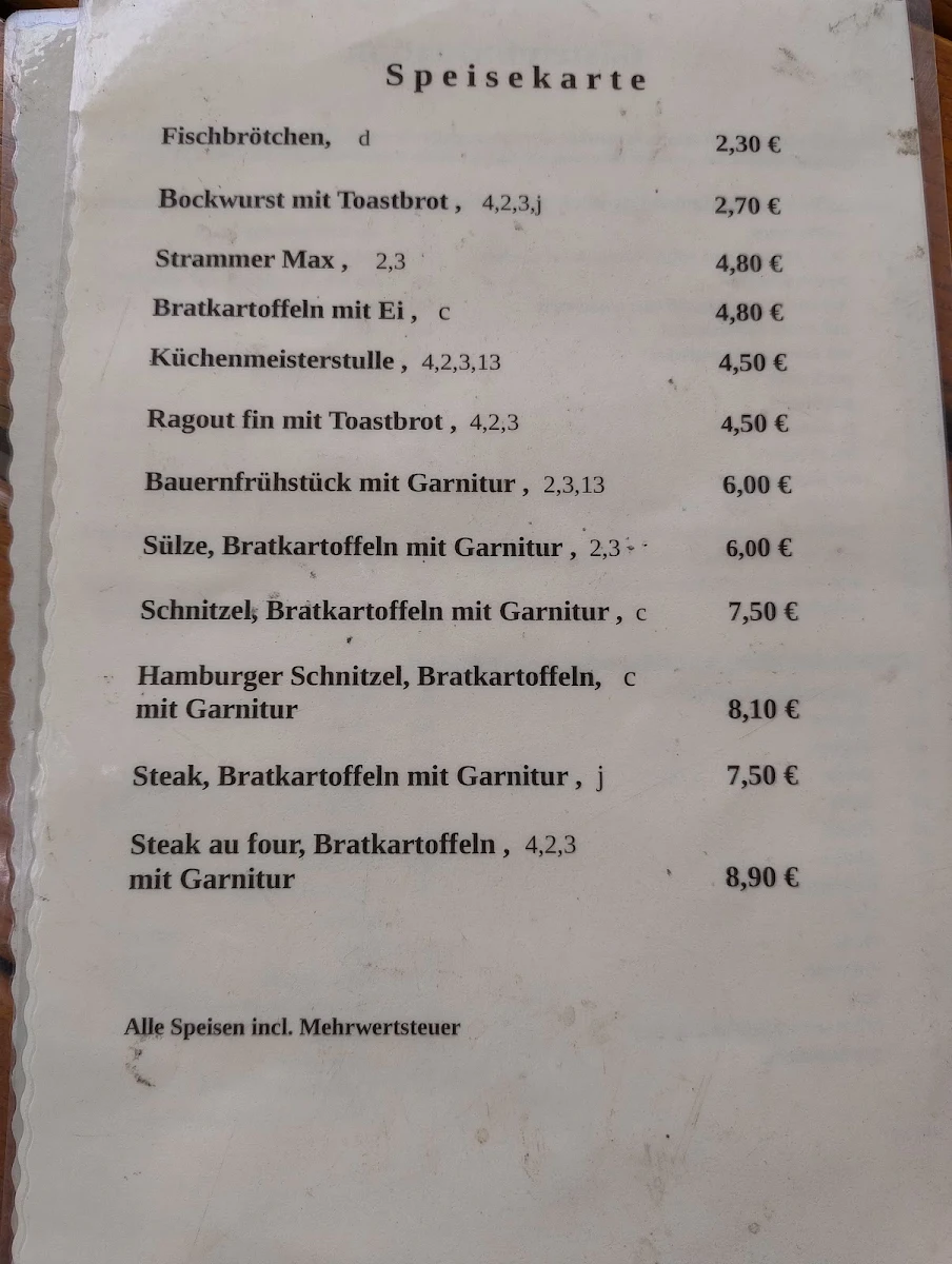 Speisekarte photo 2