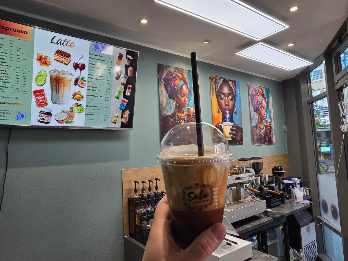 Speisekarte, Salu Espressobar