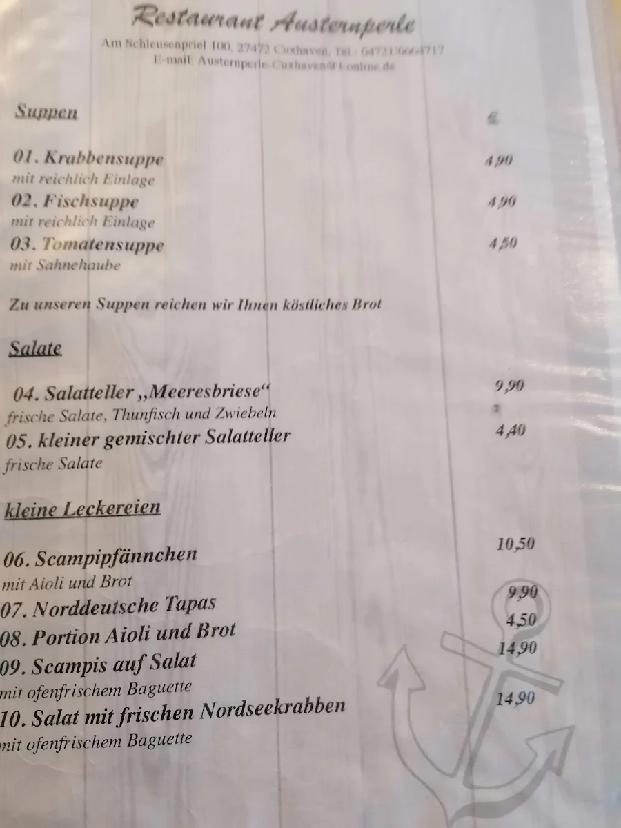 Speisekarte photo 2