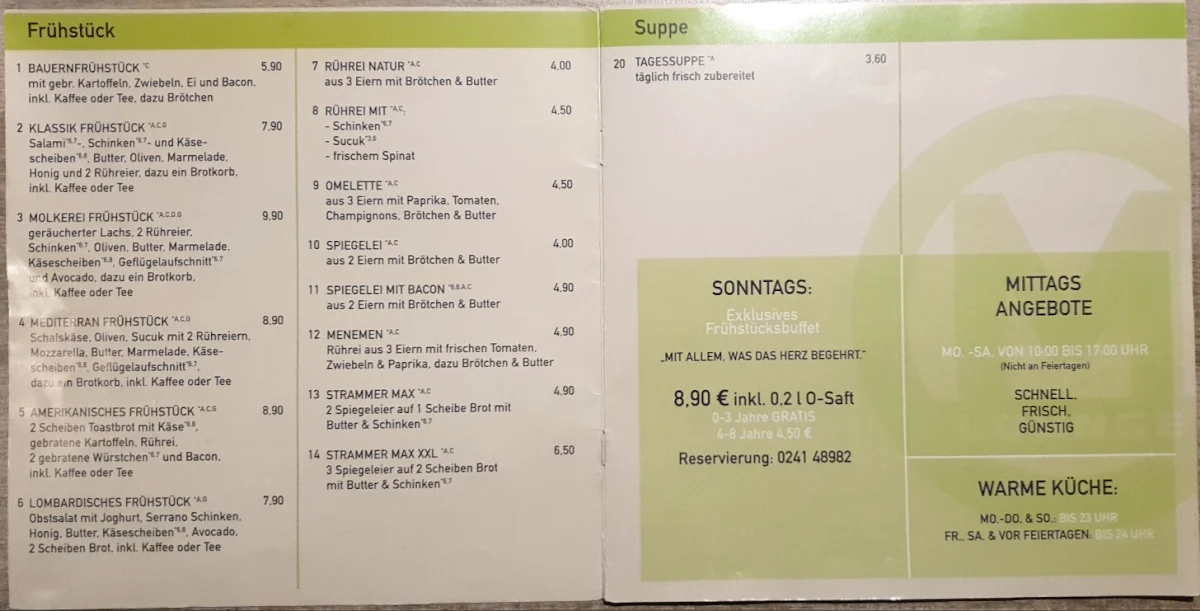 Speisekarte photo 8