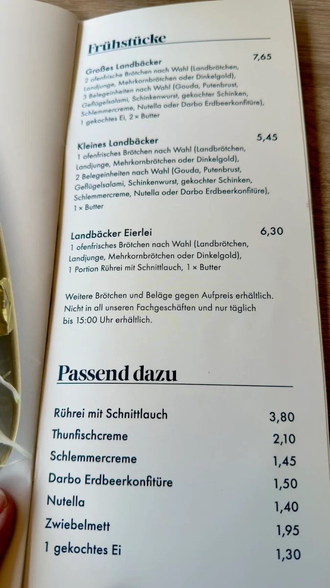Speisekarte photo 1
