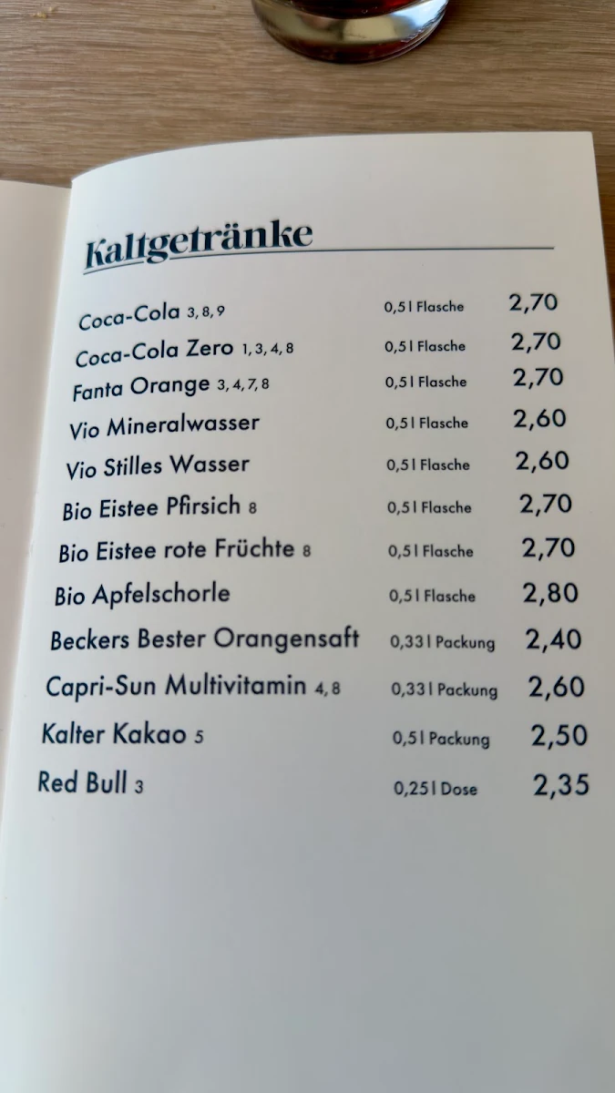 Speisekarte photo 3