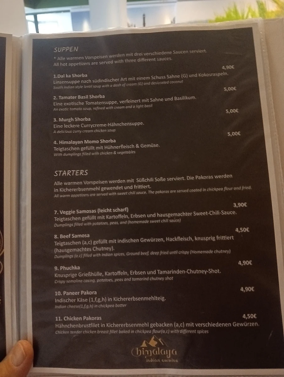 Speisekarte photo 5