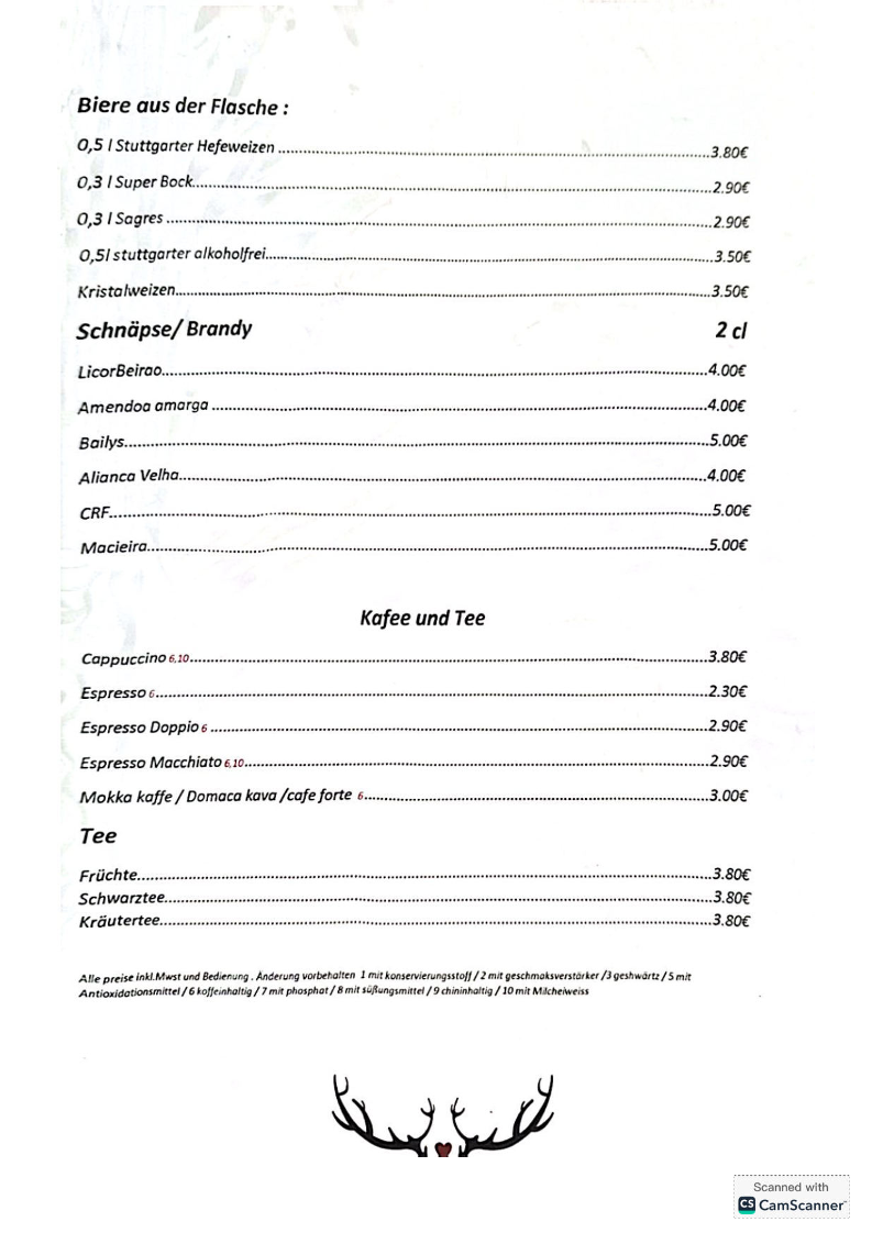 Speisekarte photo 1