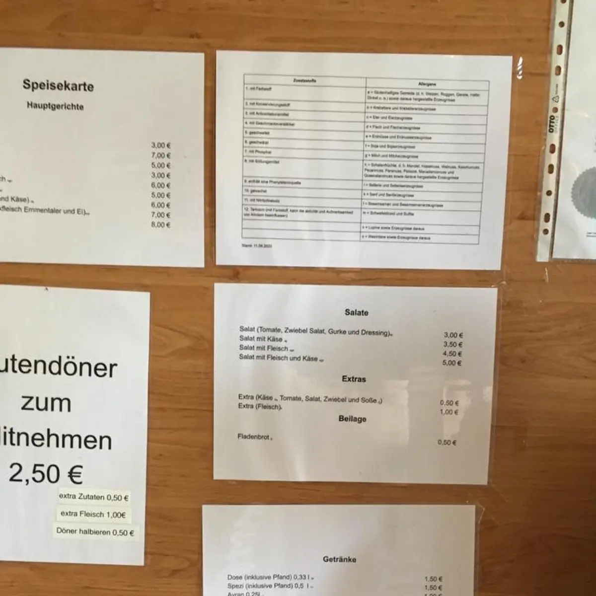 Speisekarte photo 1