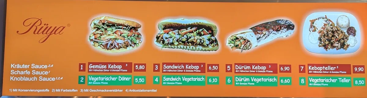 Speisekarte photo 2