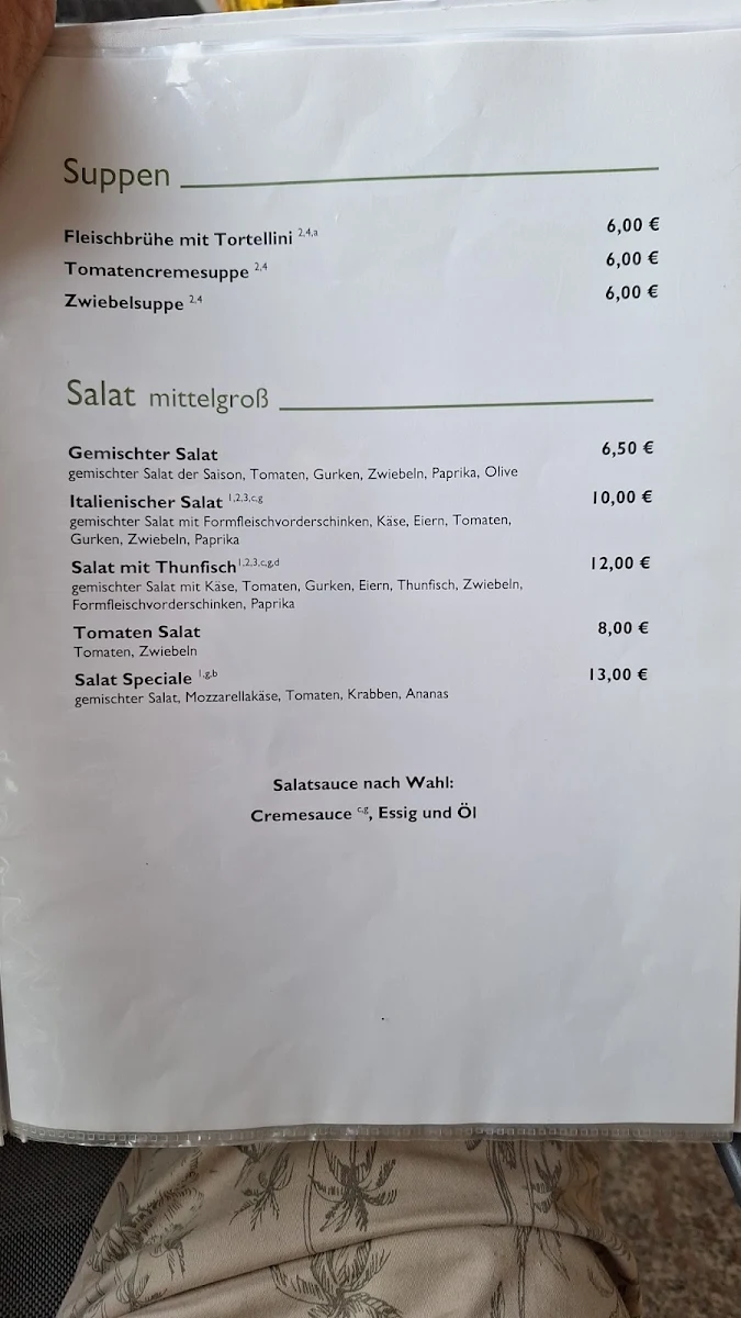 Speisekarte photo 1