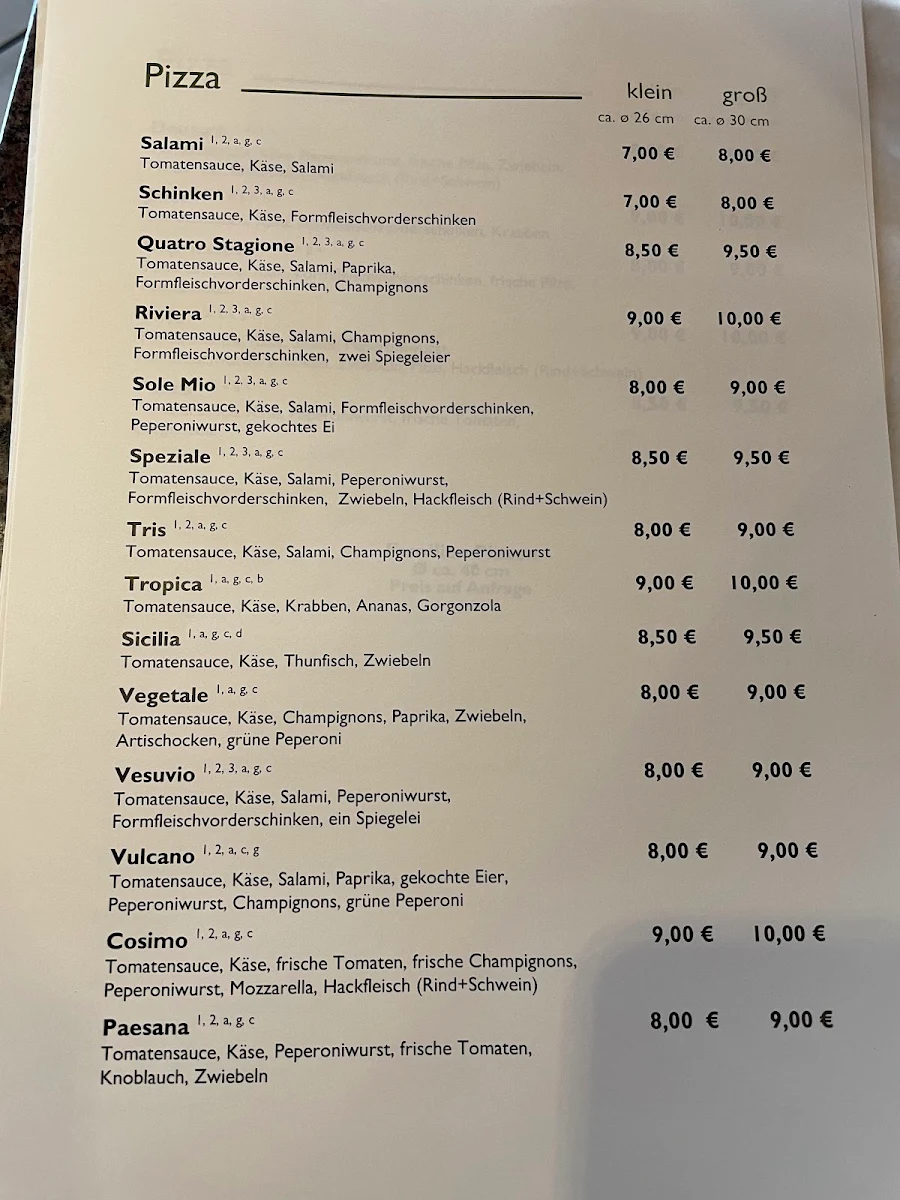 Speisekarte photo 3
