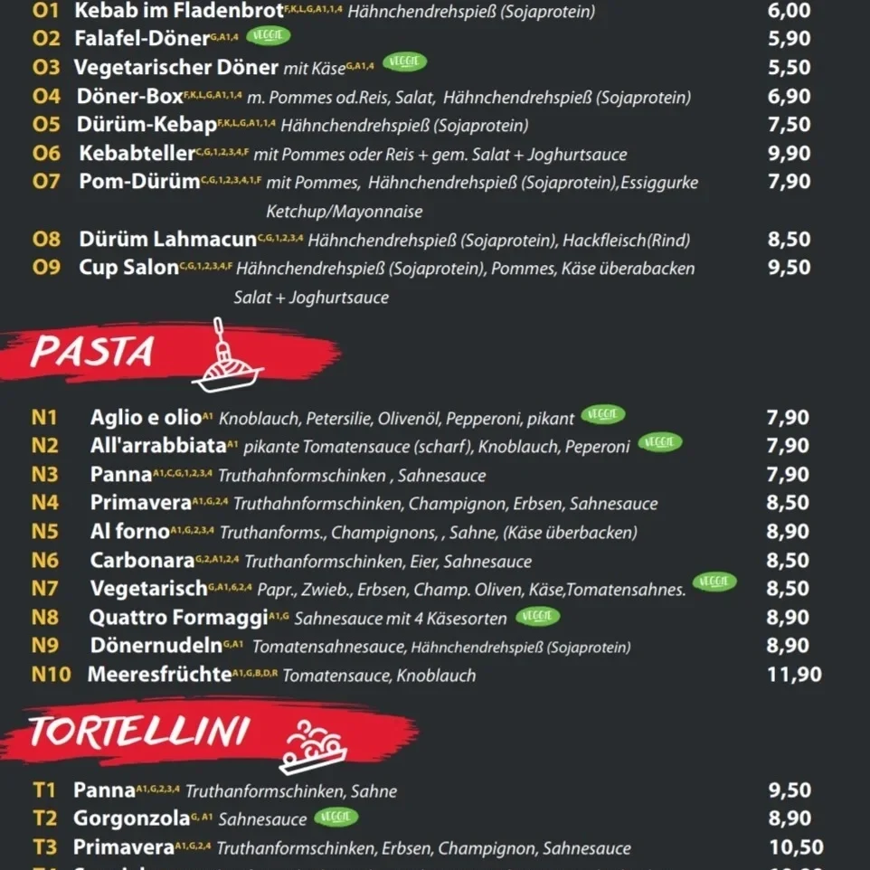 Speisekarte photo 3
