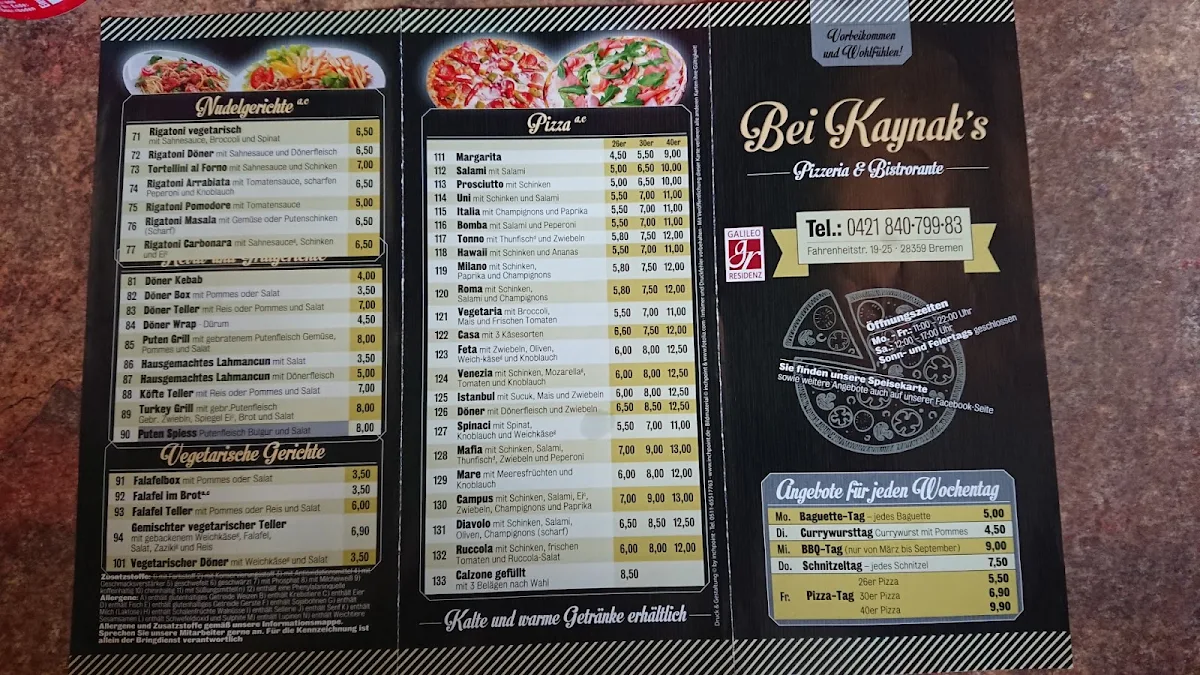 Speisekarte photo 7