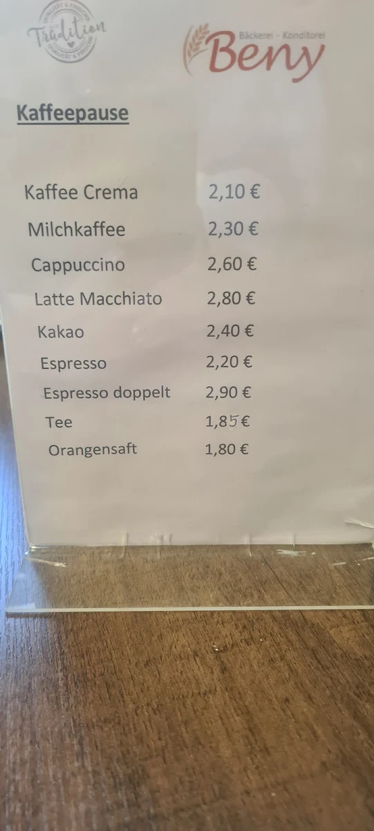Speisekarte photo 2