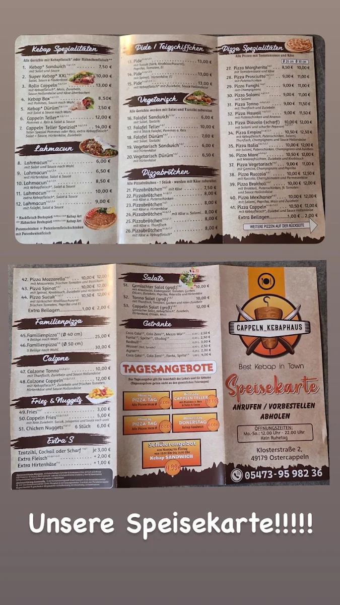 Speisekarte photo 1