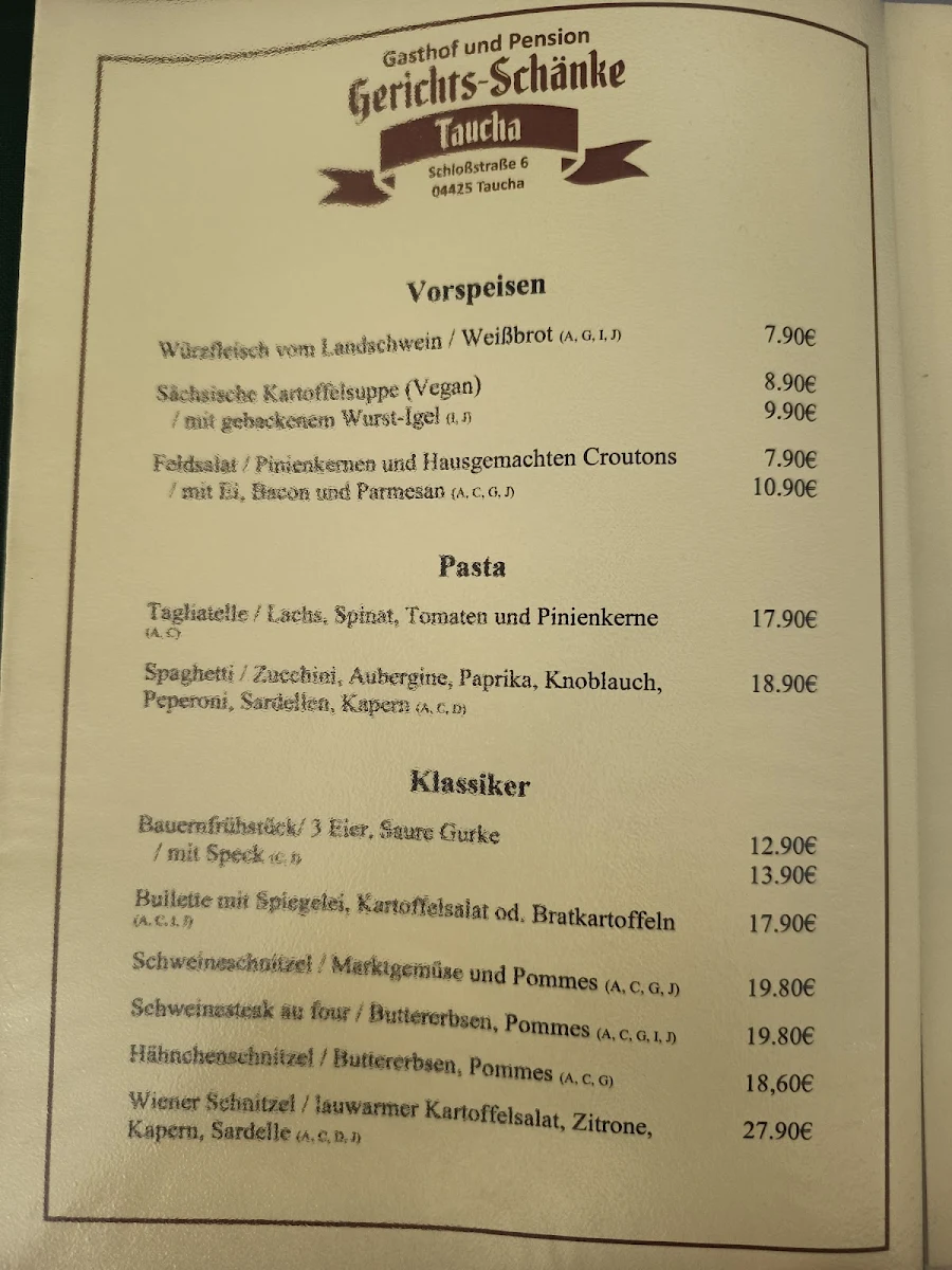 Speisekarte photo 3
