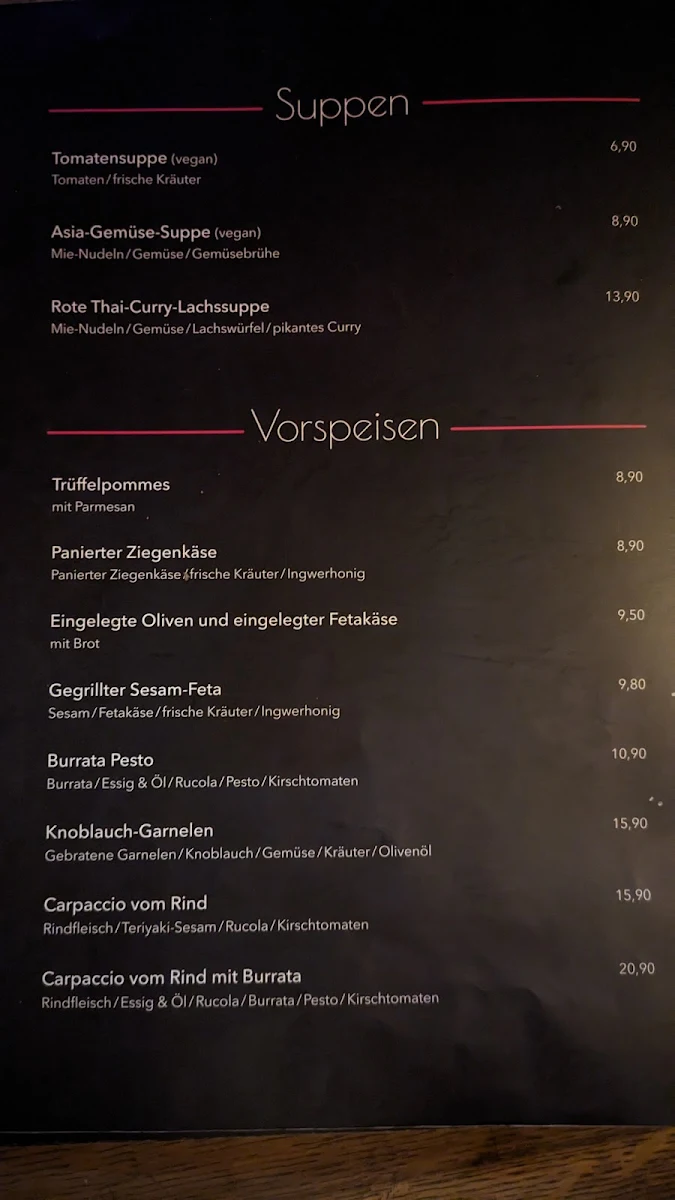Speisekarte photo 3