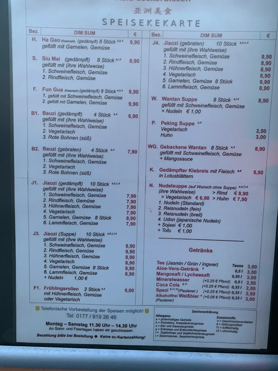 Speisekarte photo 4