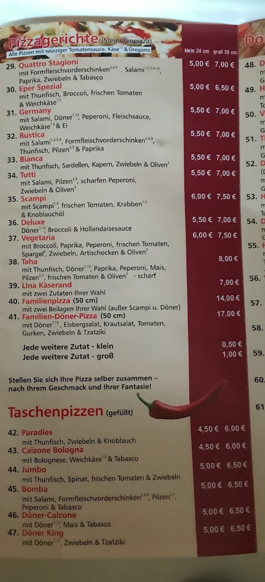 Speisekarte photo 4
