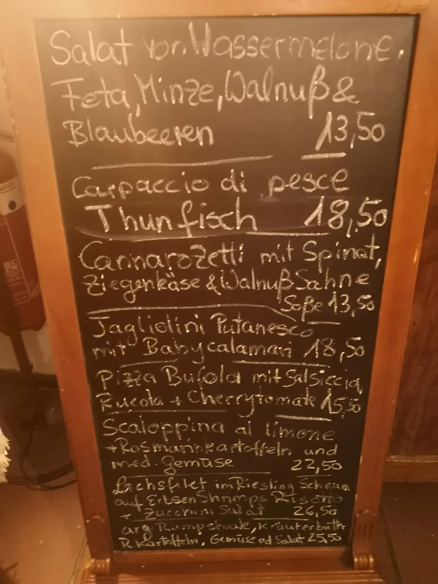 Speisekarte, Pizzeria-Trattoria Little Italy da Daniele