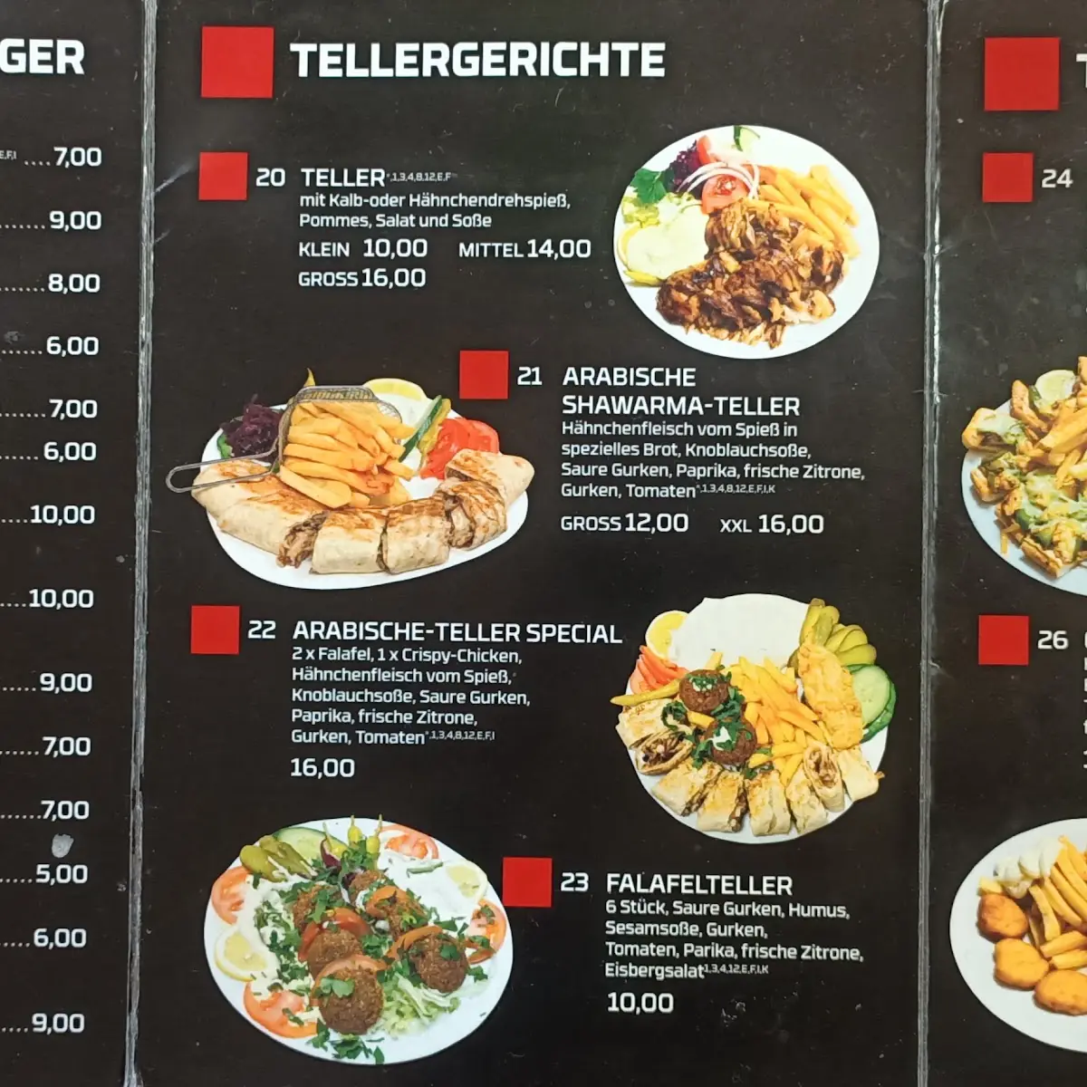 Speisekarte photo 7