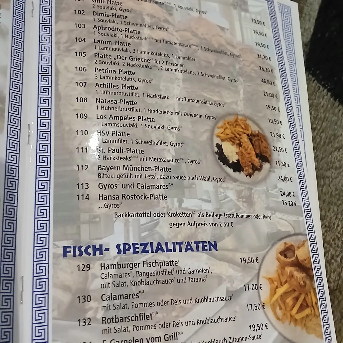 Speisekarte photo 1