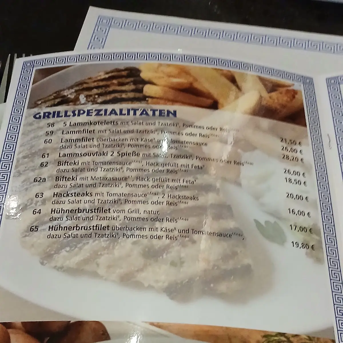 Speisekarte photo 9