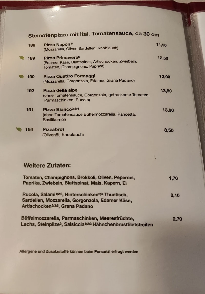 Speisekarte photo 3