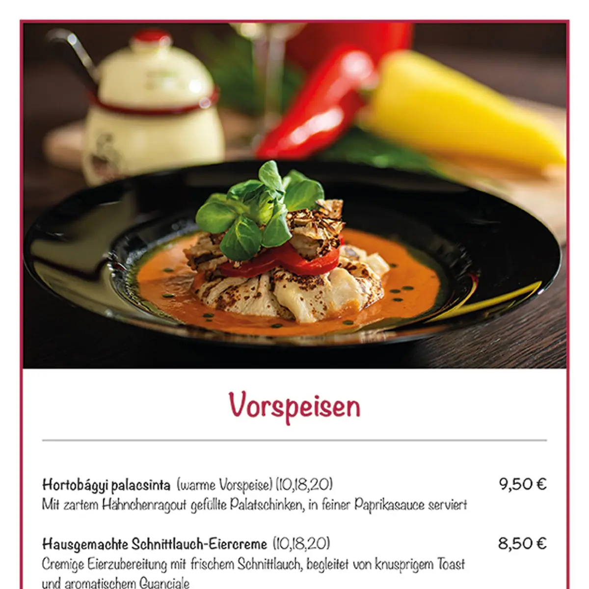 Speisekarte photo 5
