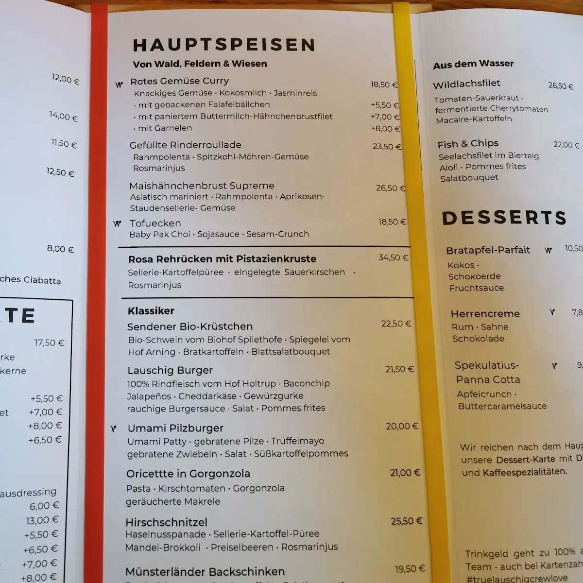 Speisekarte photo 3