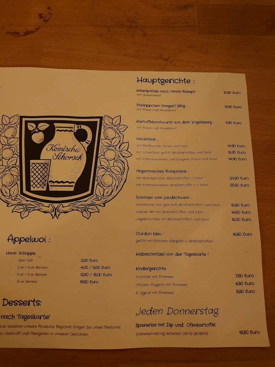 Speisekarte photo 6