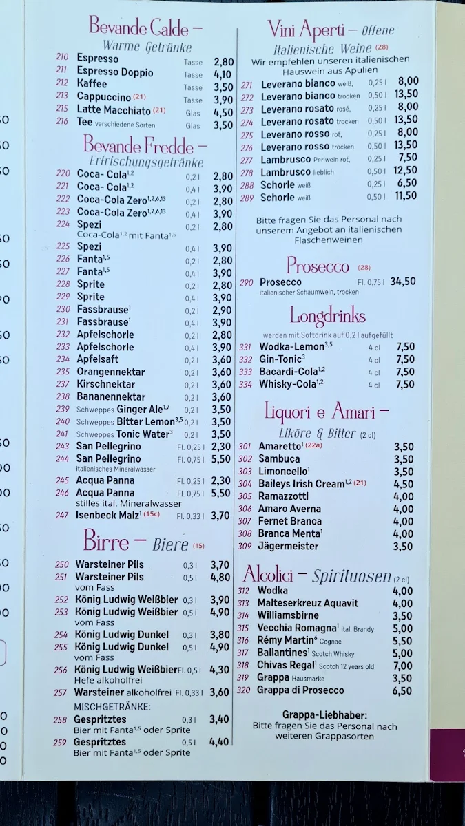Speisekarte photo 3