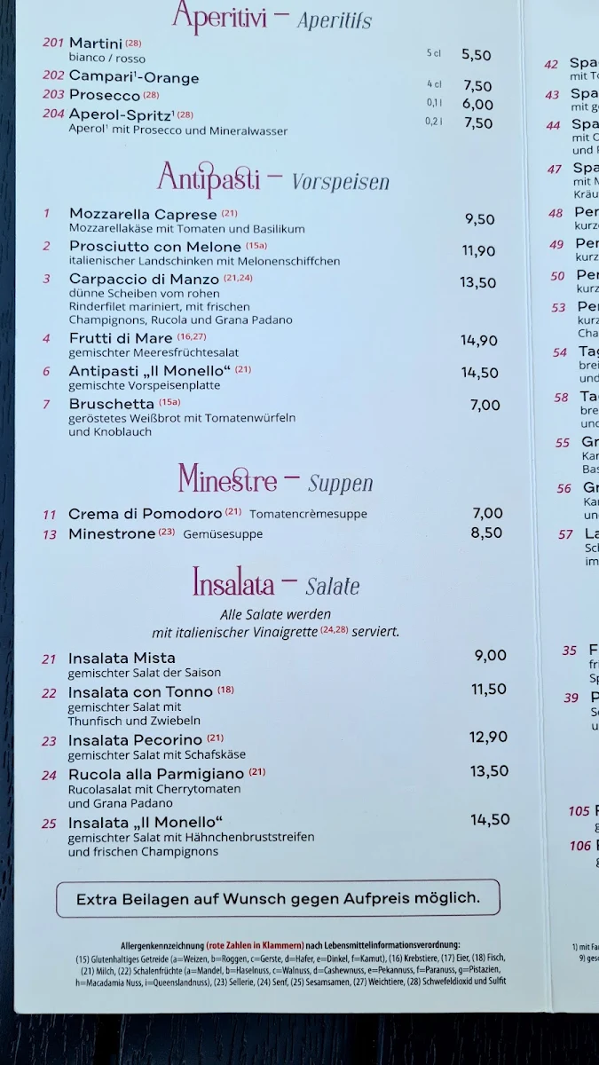 Speisekarte photo 5