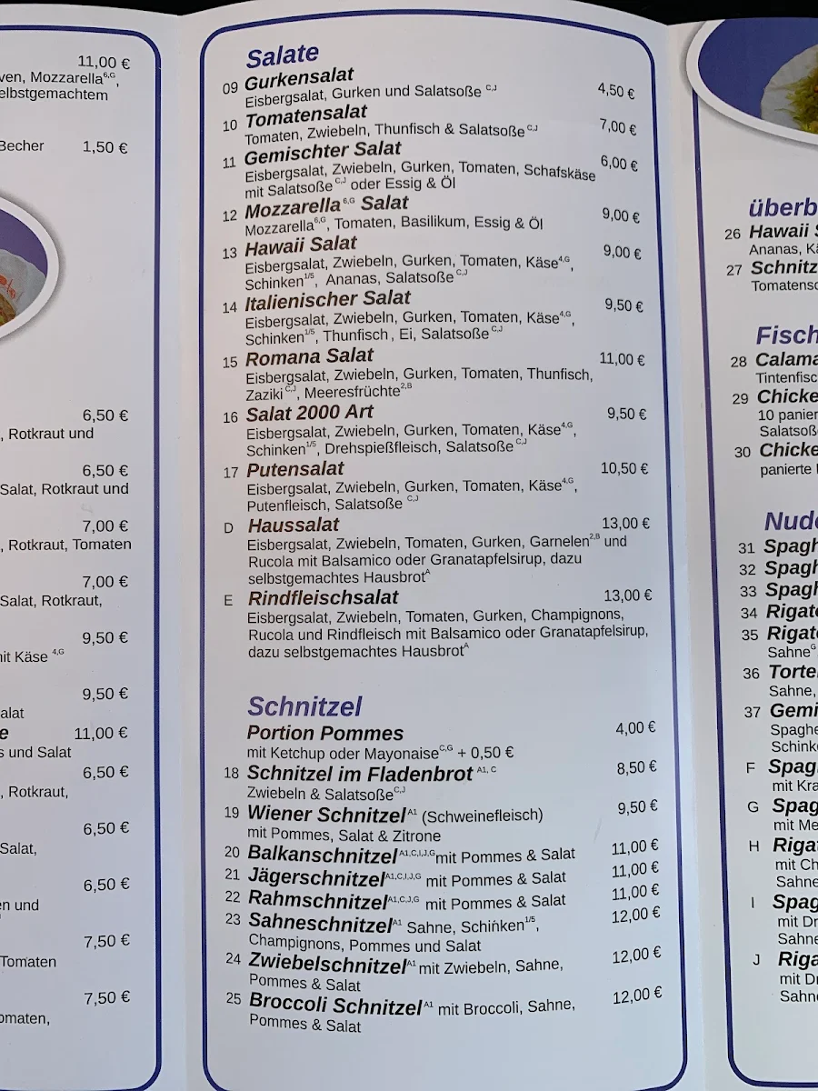 Speisekarte photo 5
