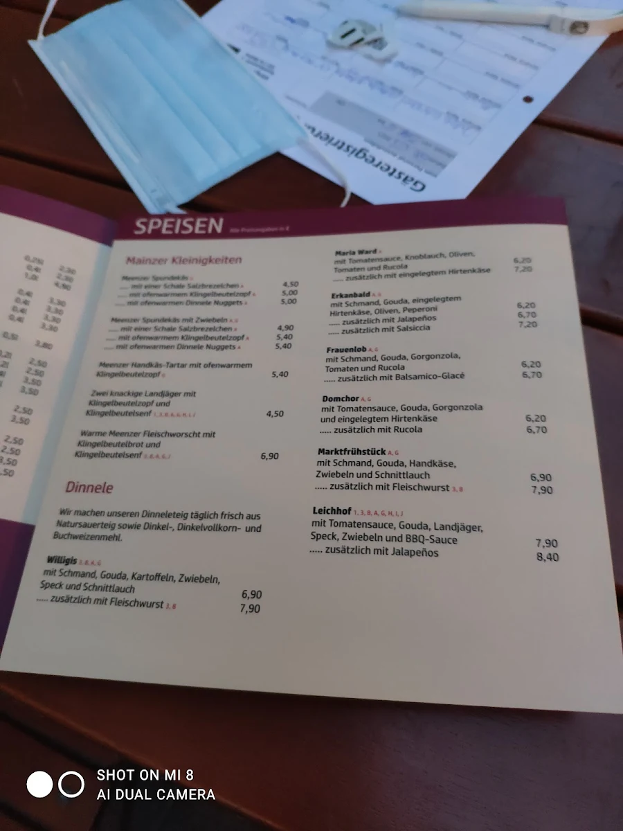 Speisekarte photo 3