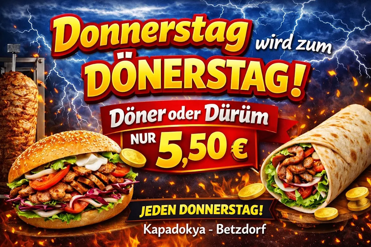 Speisekarte, Kapadokya Döner
