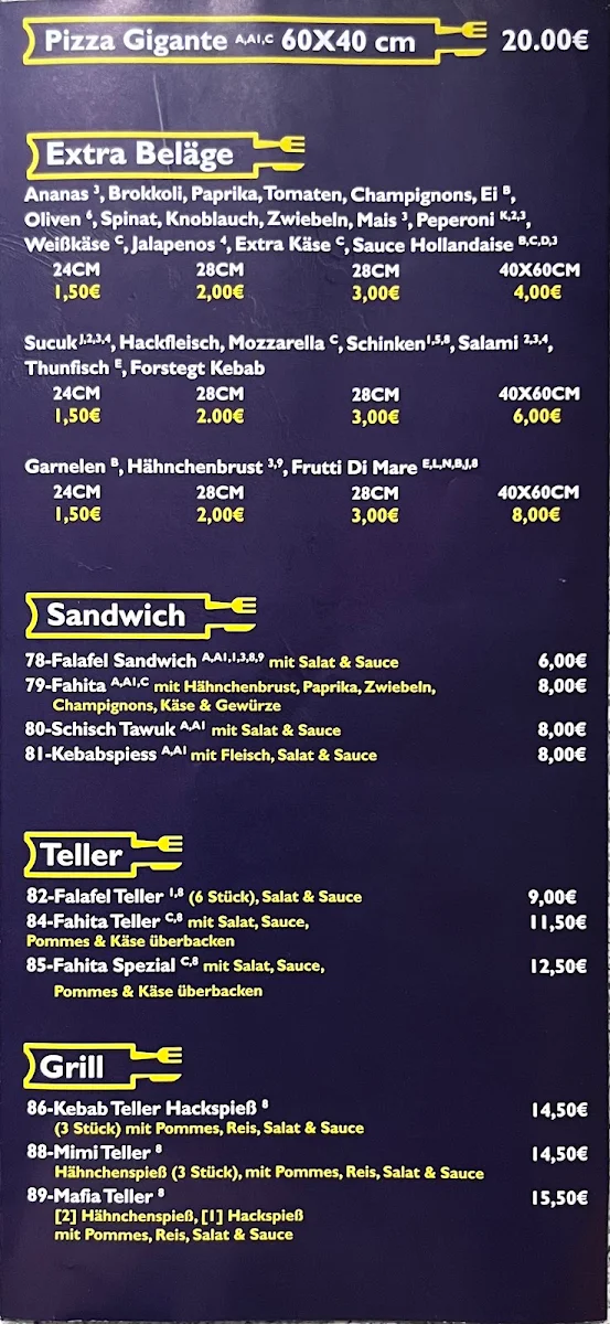 Speisekarte photo 3