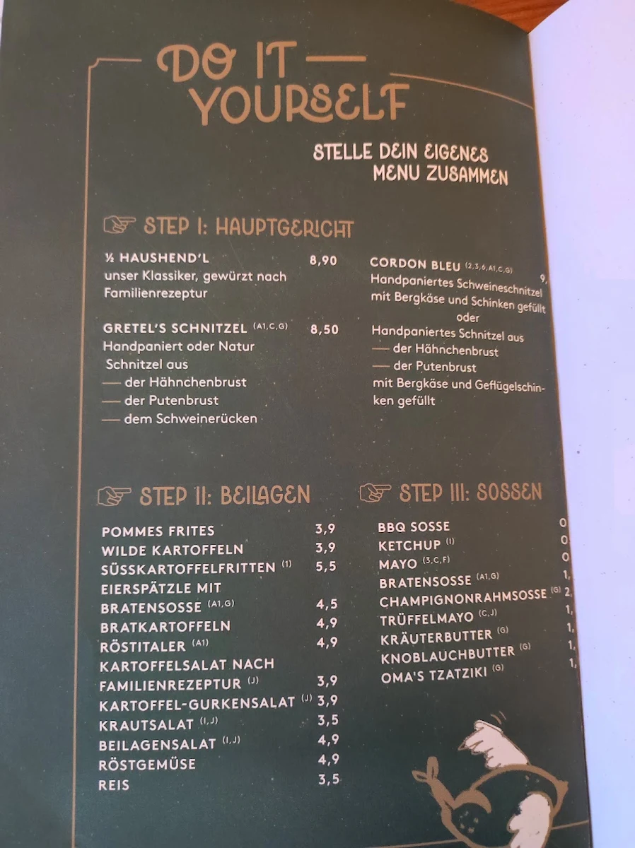 Speisekarte photo 3