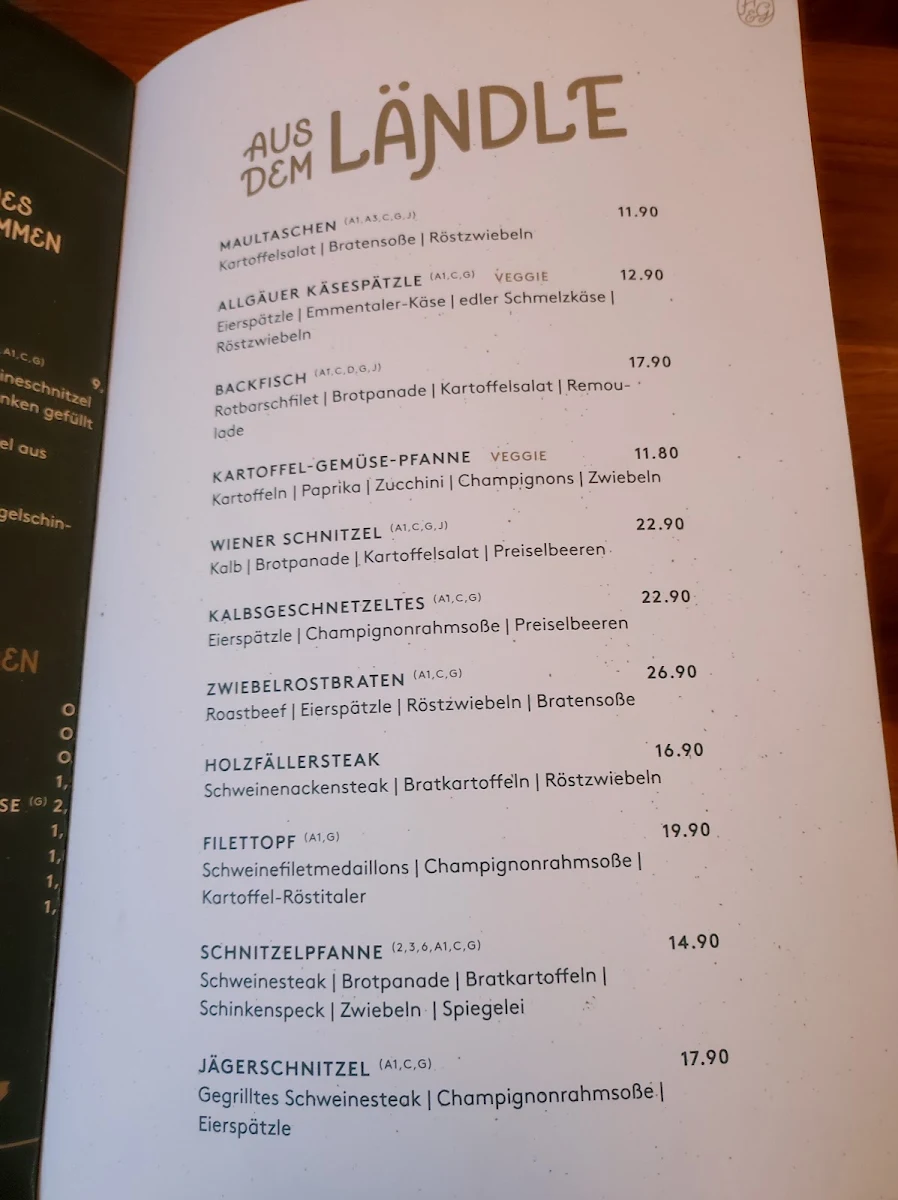 Speisekarte photo 6