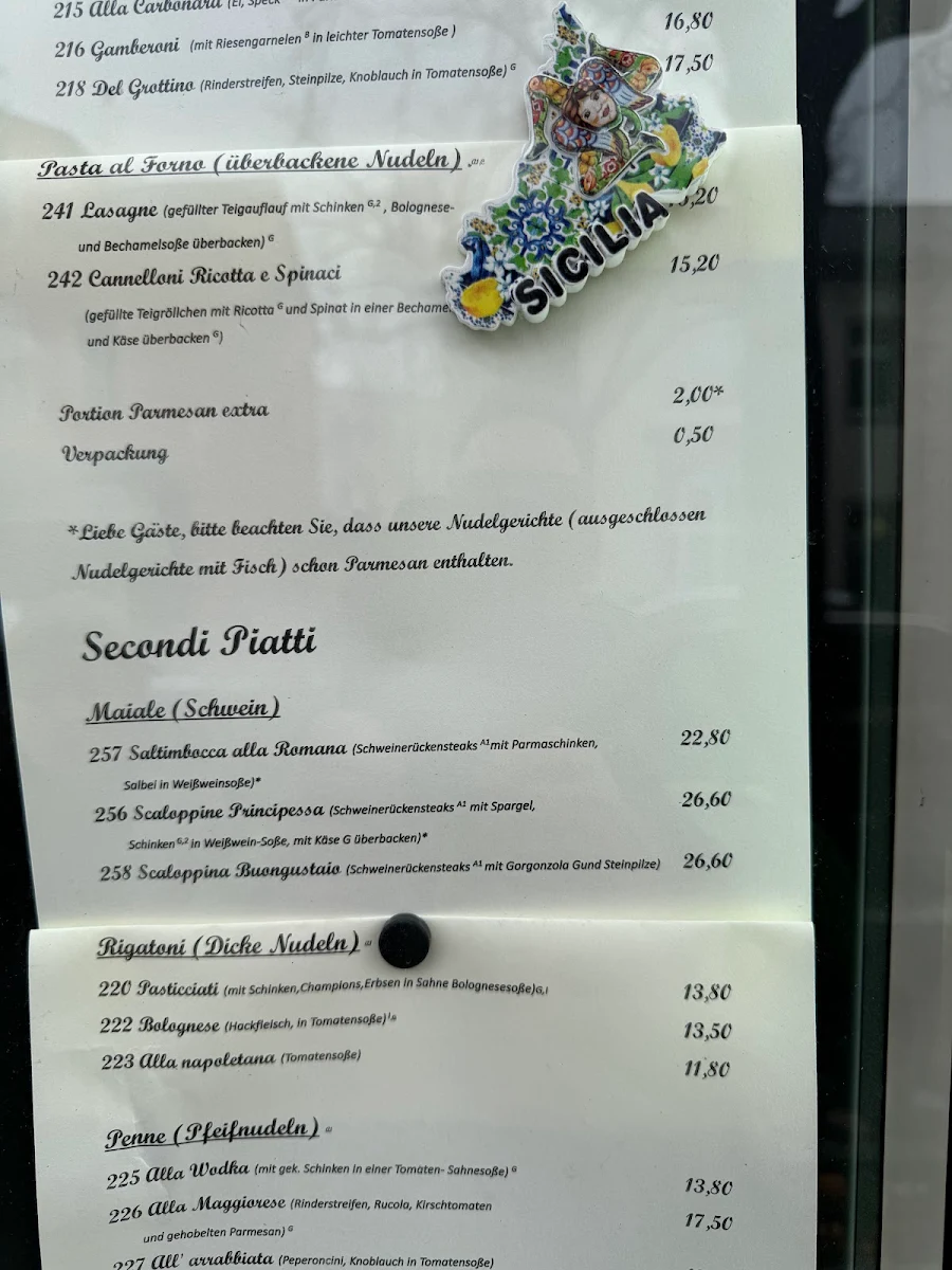 Speisekarte photo 1