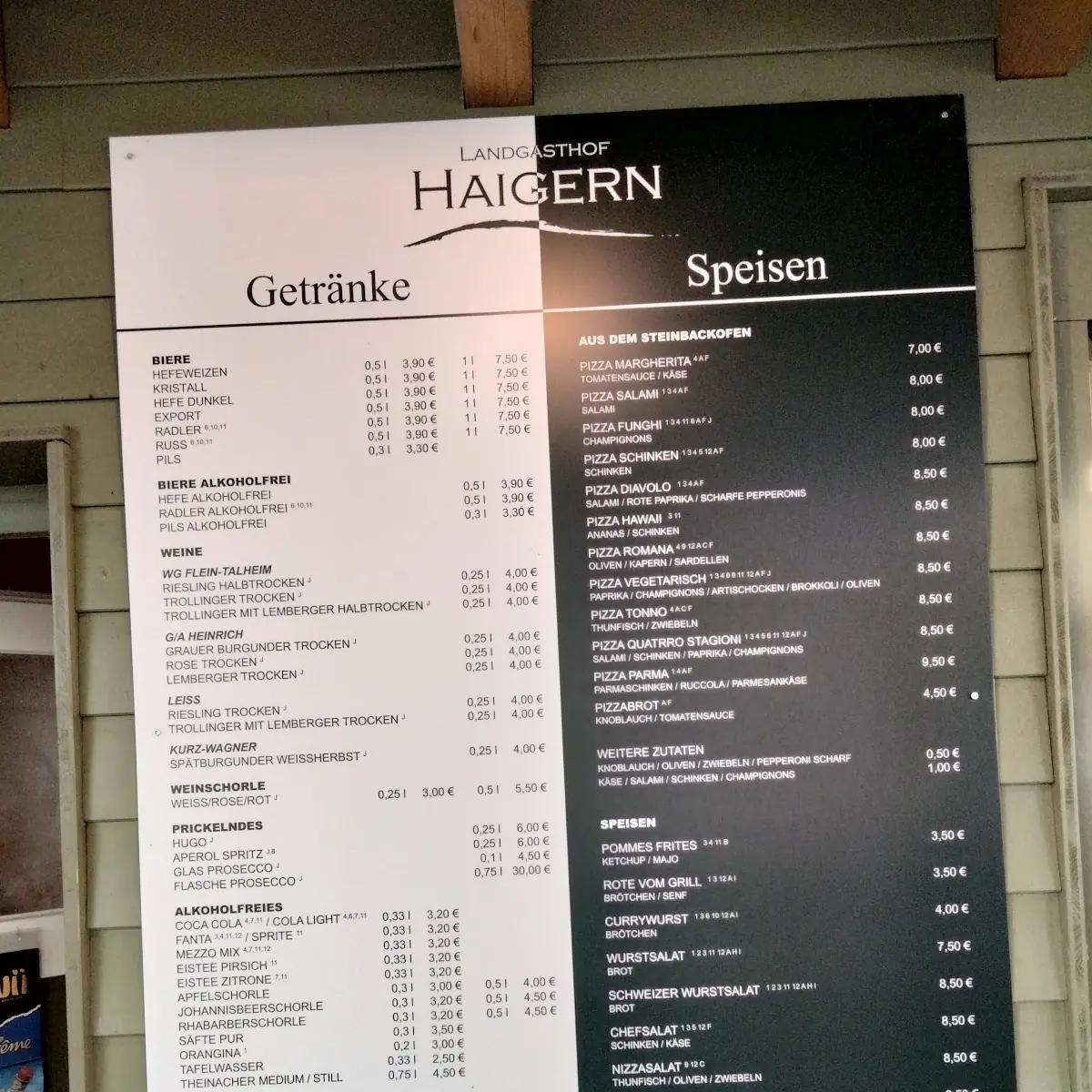 Speisekarte photo 3