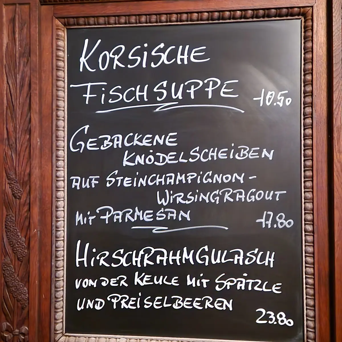 Speisekarte photo 1