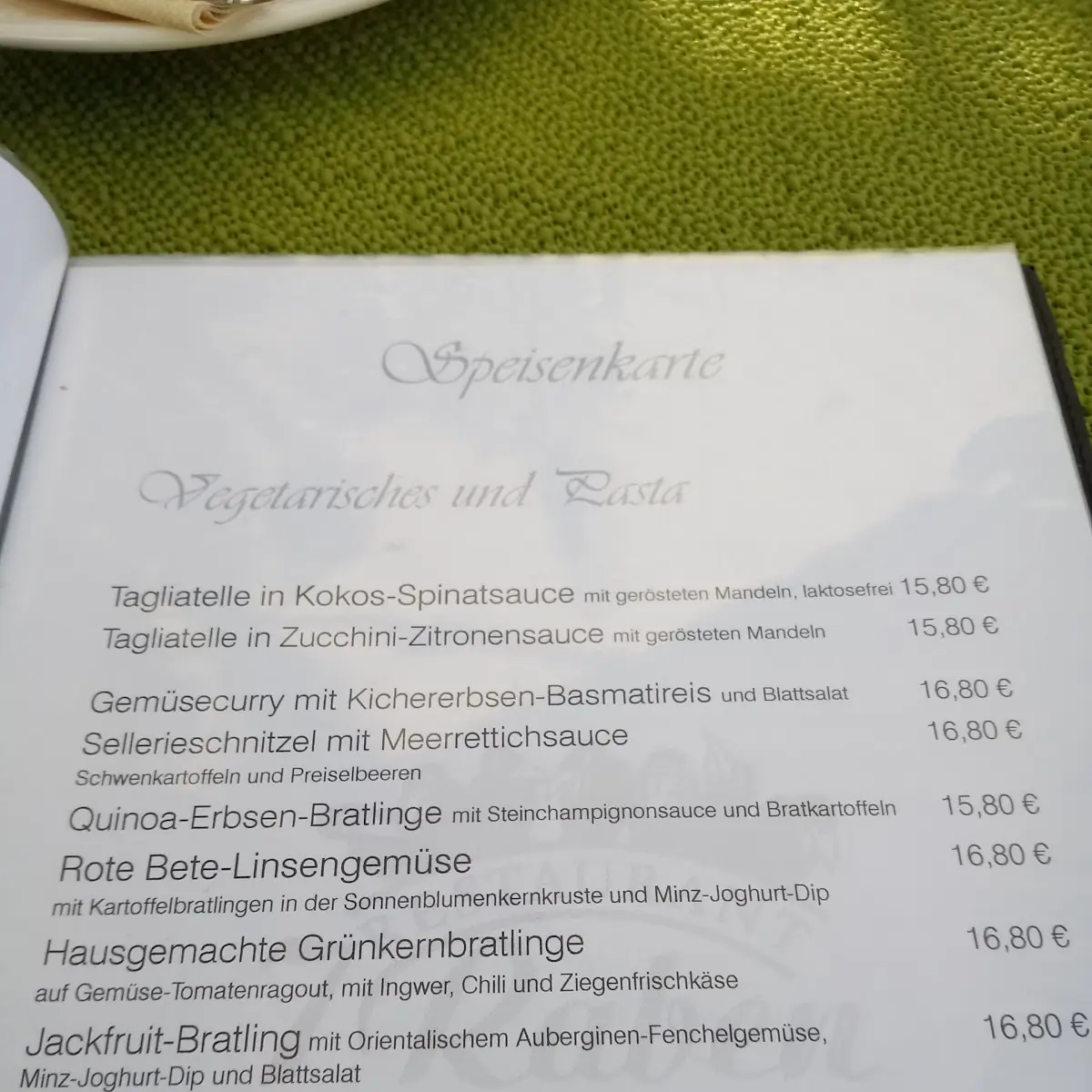 Speisekarte photo 5