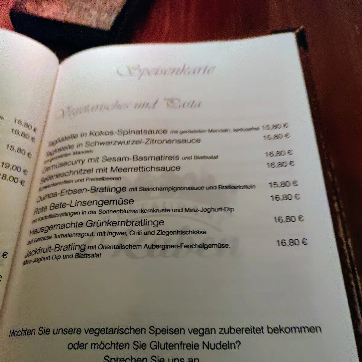 Speisekarte photo 6