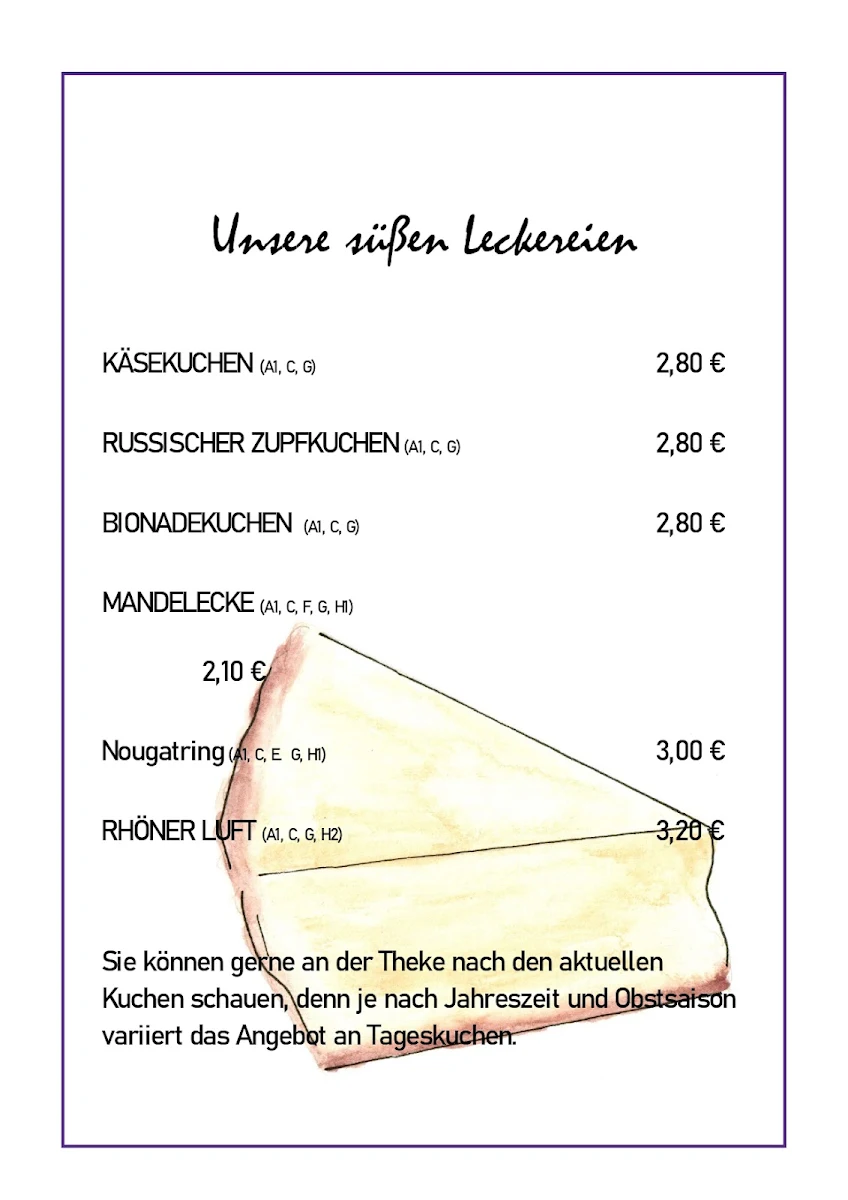 Speisekarte photo 6