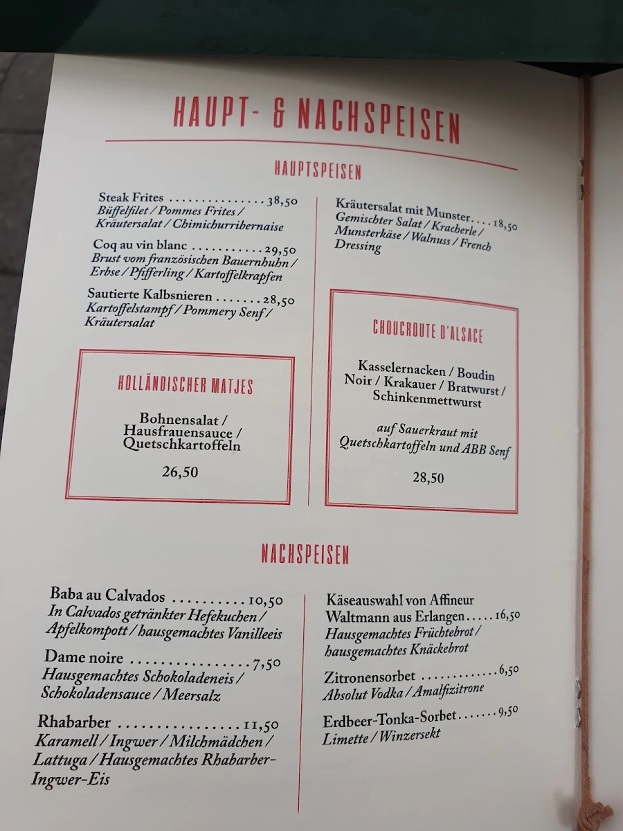 Speisekarte photo 1