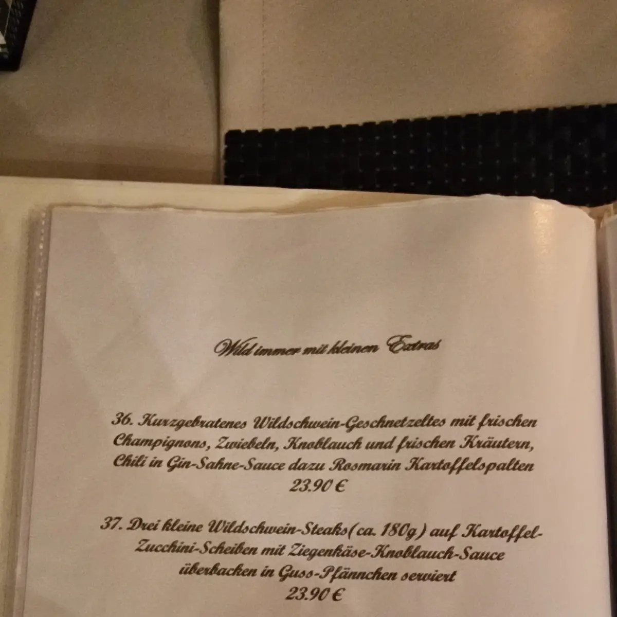 Speisekarte photo 9