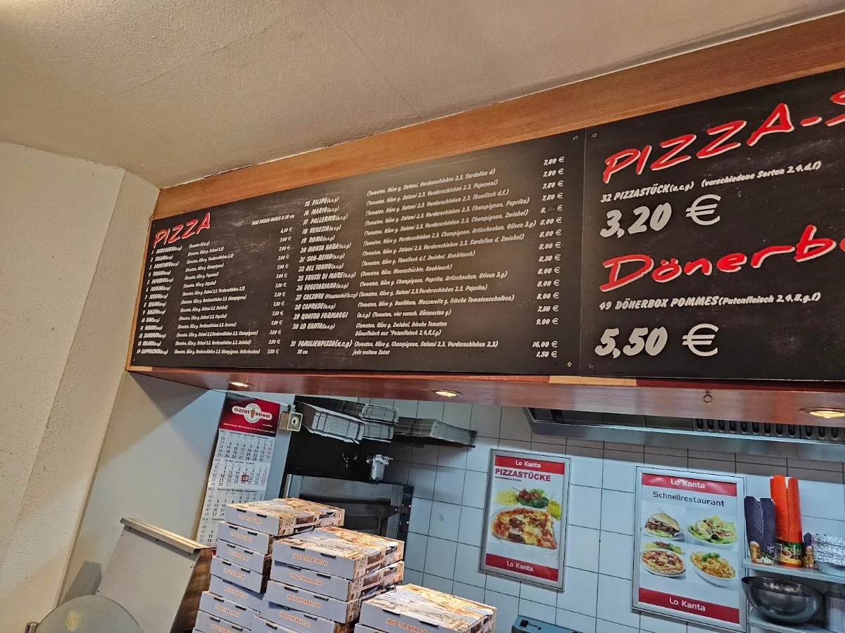 Speisekarte, Lokanta