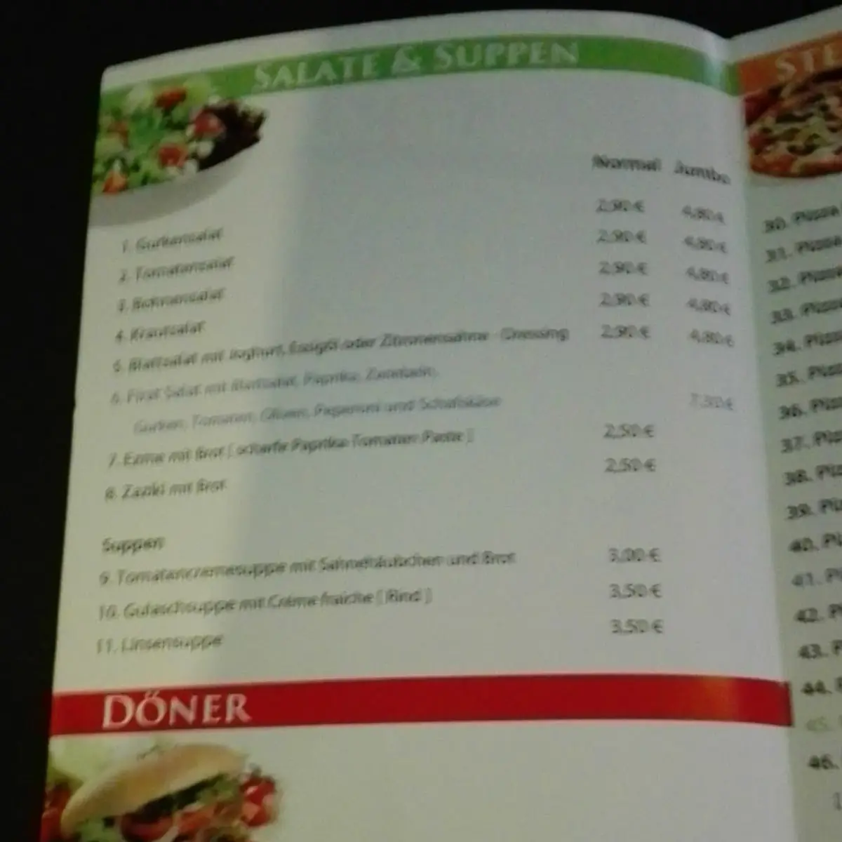 Speisekarte photo 6