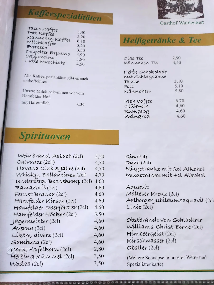 Speisekarte photo 1