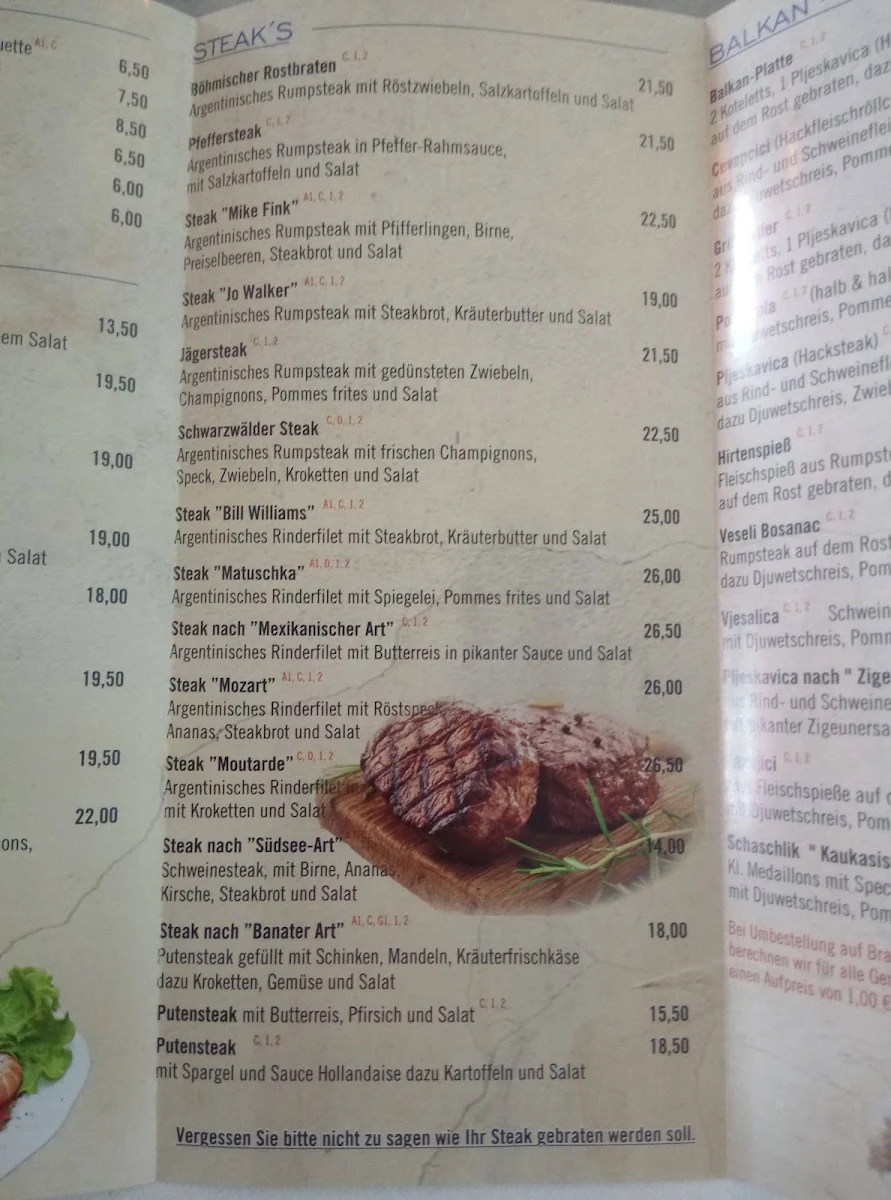 Speisekarte photo 6
